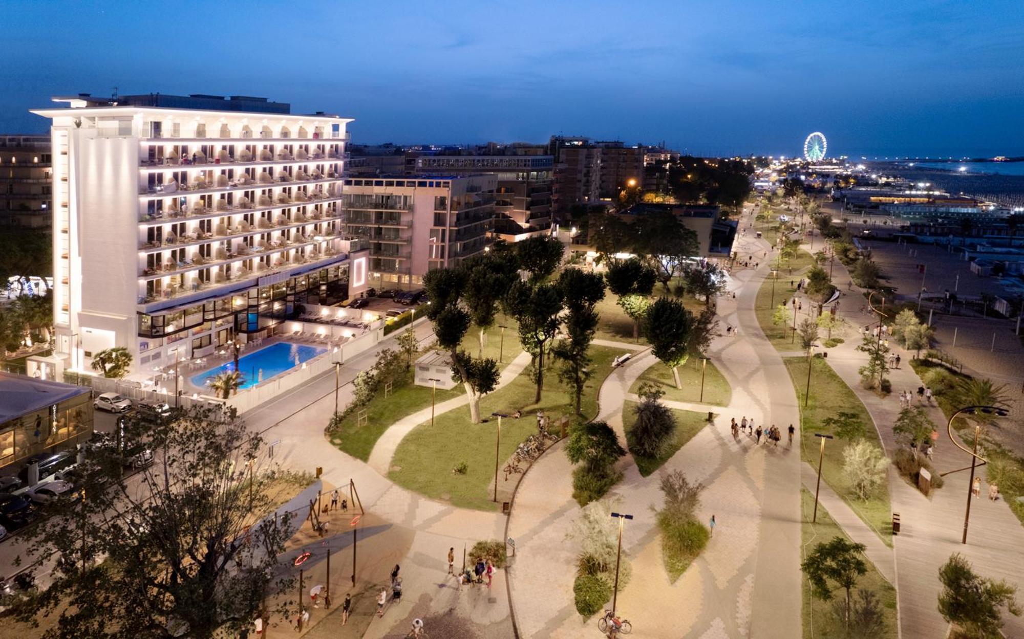 Hotel Sporting Rimini Eksteriør billede